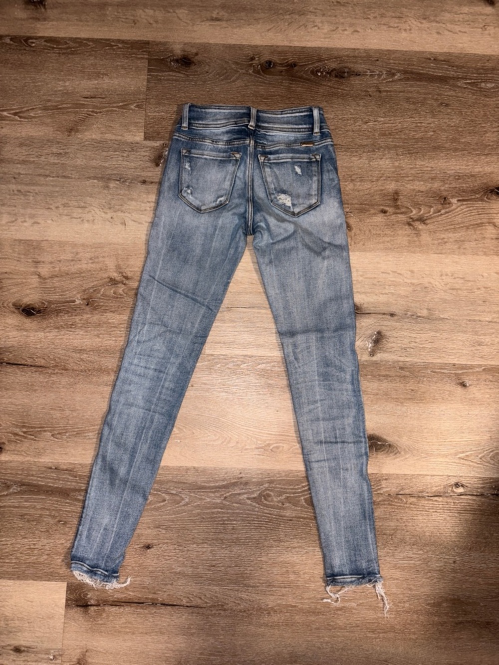 KanCan Faded Blue High-Rise Skinny Jeans - Picture 2 of 4